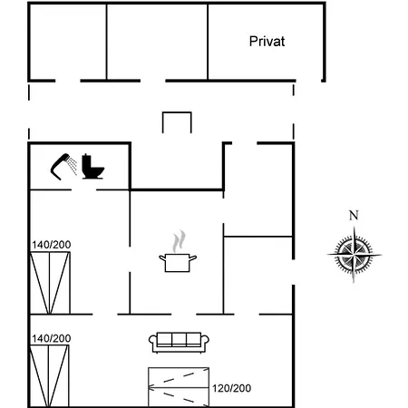 Thessa - 4km From The Sea By Interhome בית נופש פאבורג